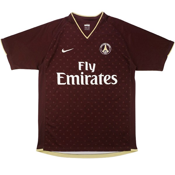 Authentic Camiseta Paris Saint Germain 2ª Retro 2006 2007 Marron